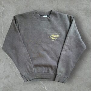 Fruit‎ of the Loom Sweatshirt Mens L Brown  Spielberg Film Always Movie Promo